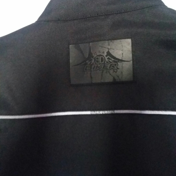 USA Biker Design Polyester/Nylon Jacket M - Picture 6 of 9